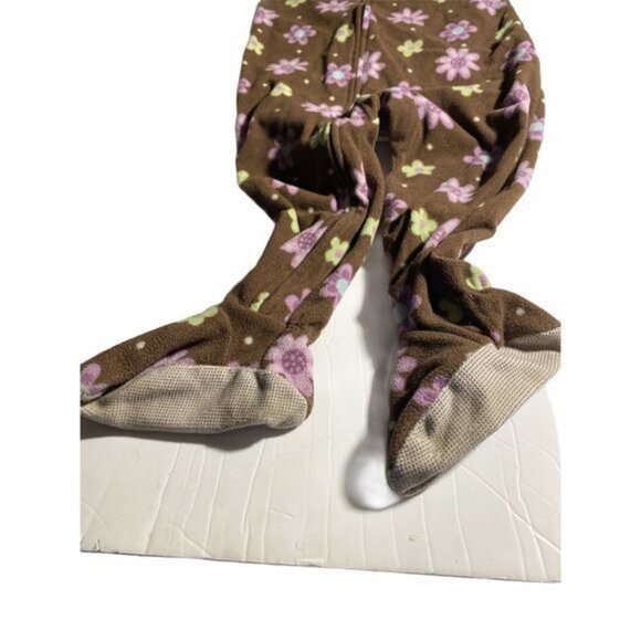 Carter’s Floral Just One Year Sleeper Toddler Girl Size 2T - Picture 3 of 6